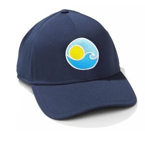 Sunswell Color Logo Performance Hat in navy L/XL